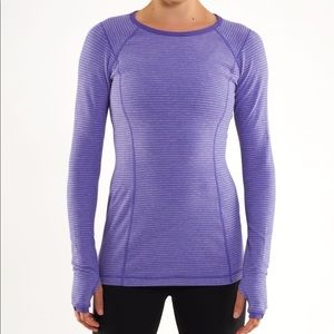 Lululemon Reversible Purple Long Sleeve